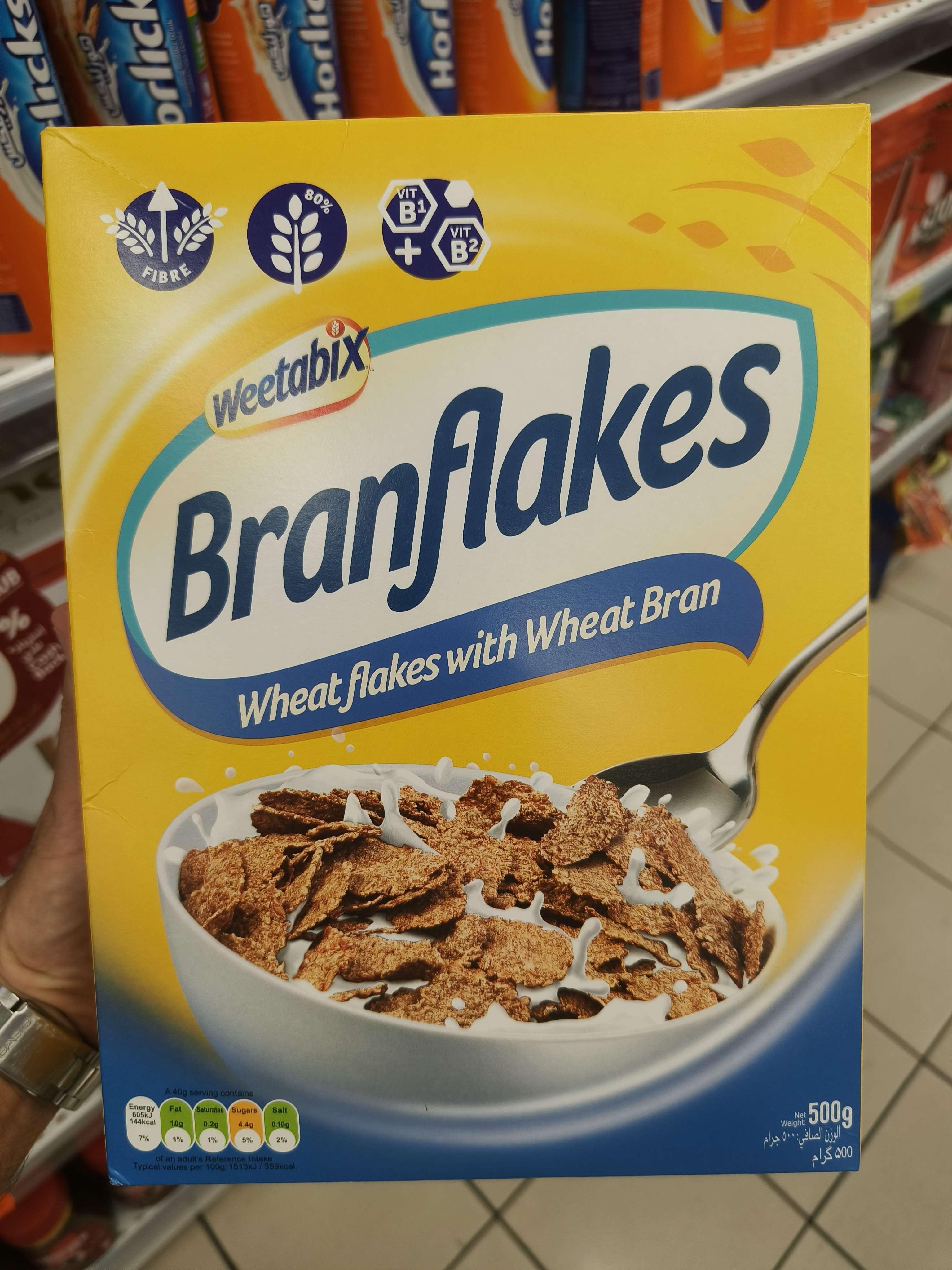 Branflakes - Wheat flakes with Wheat Bran