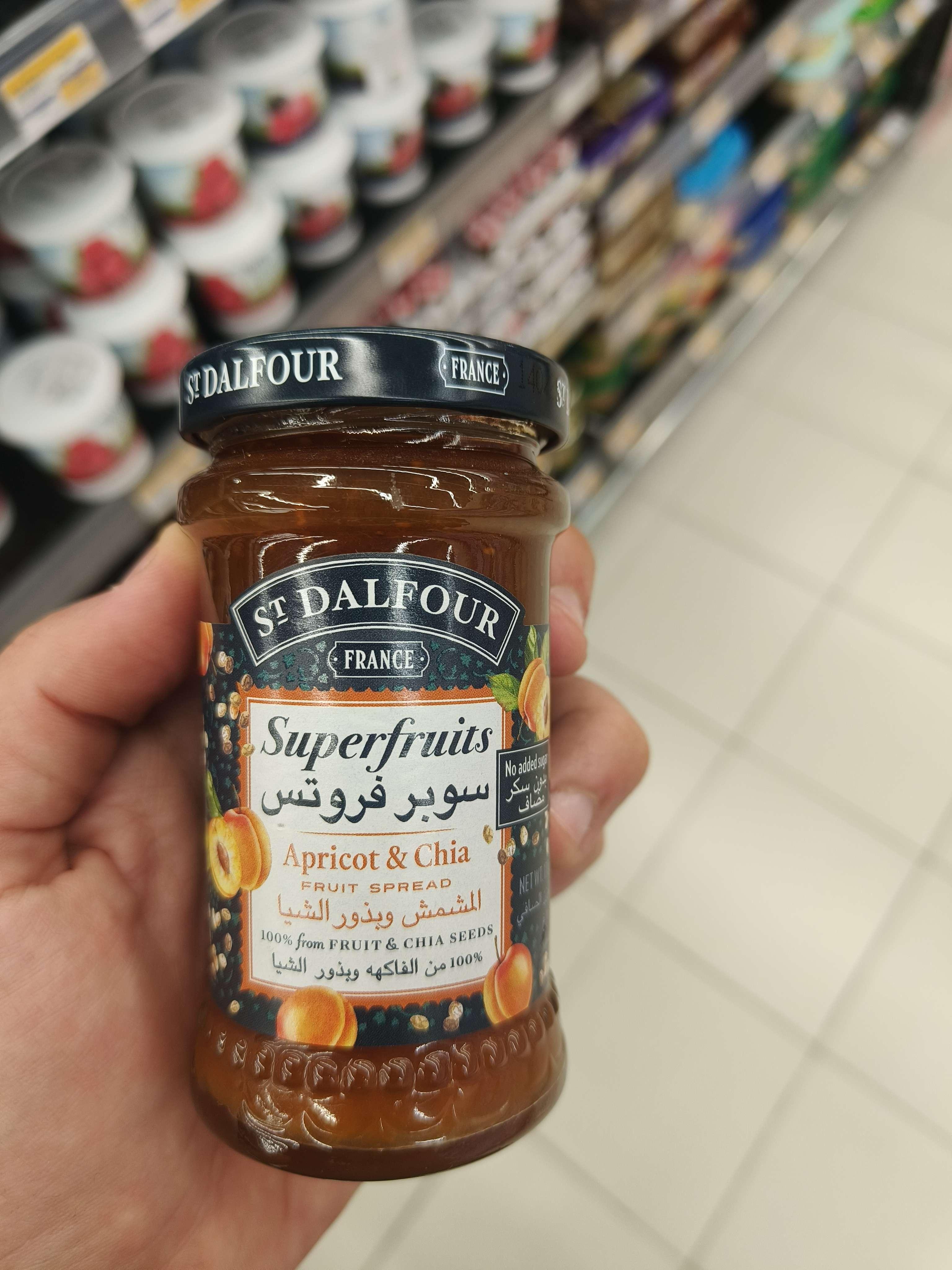Superfruits Apricot & Chia Fruit Spread