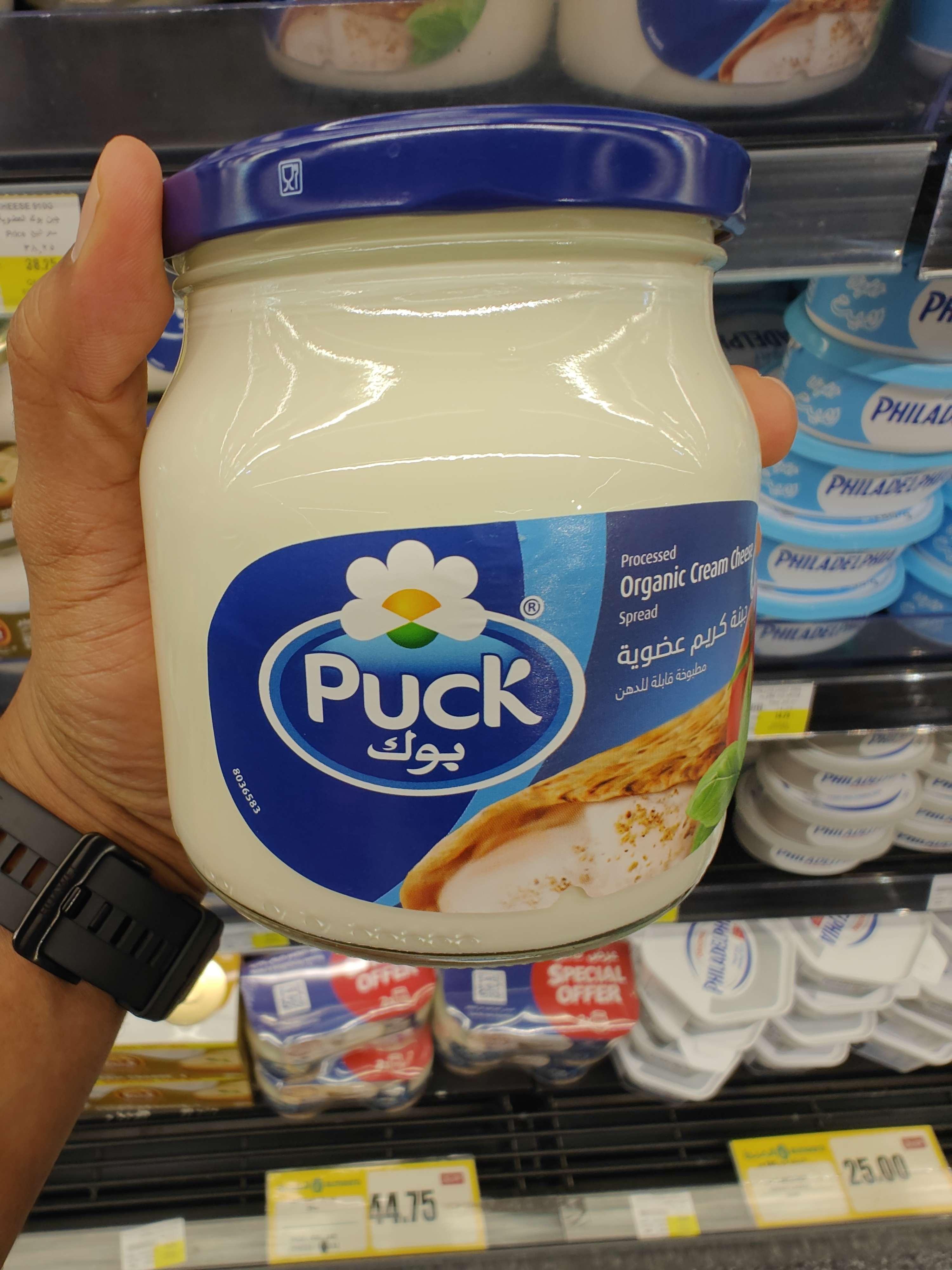 Processed Organic Cream Cheese Spread
