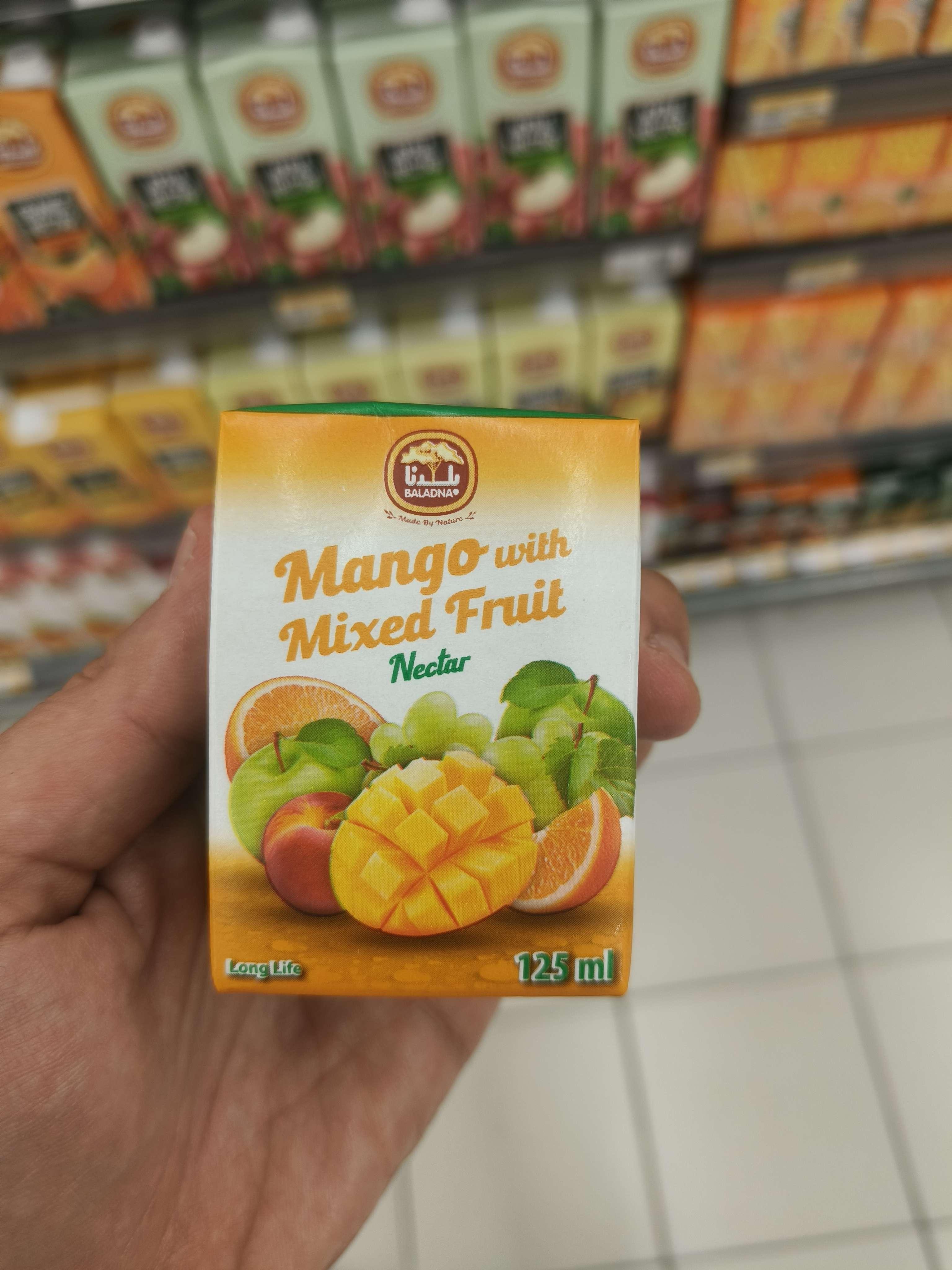 Mango with Mixed Fruit Nectar