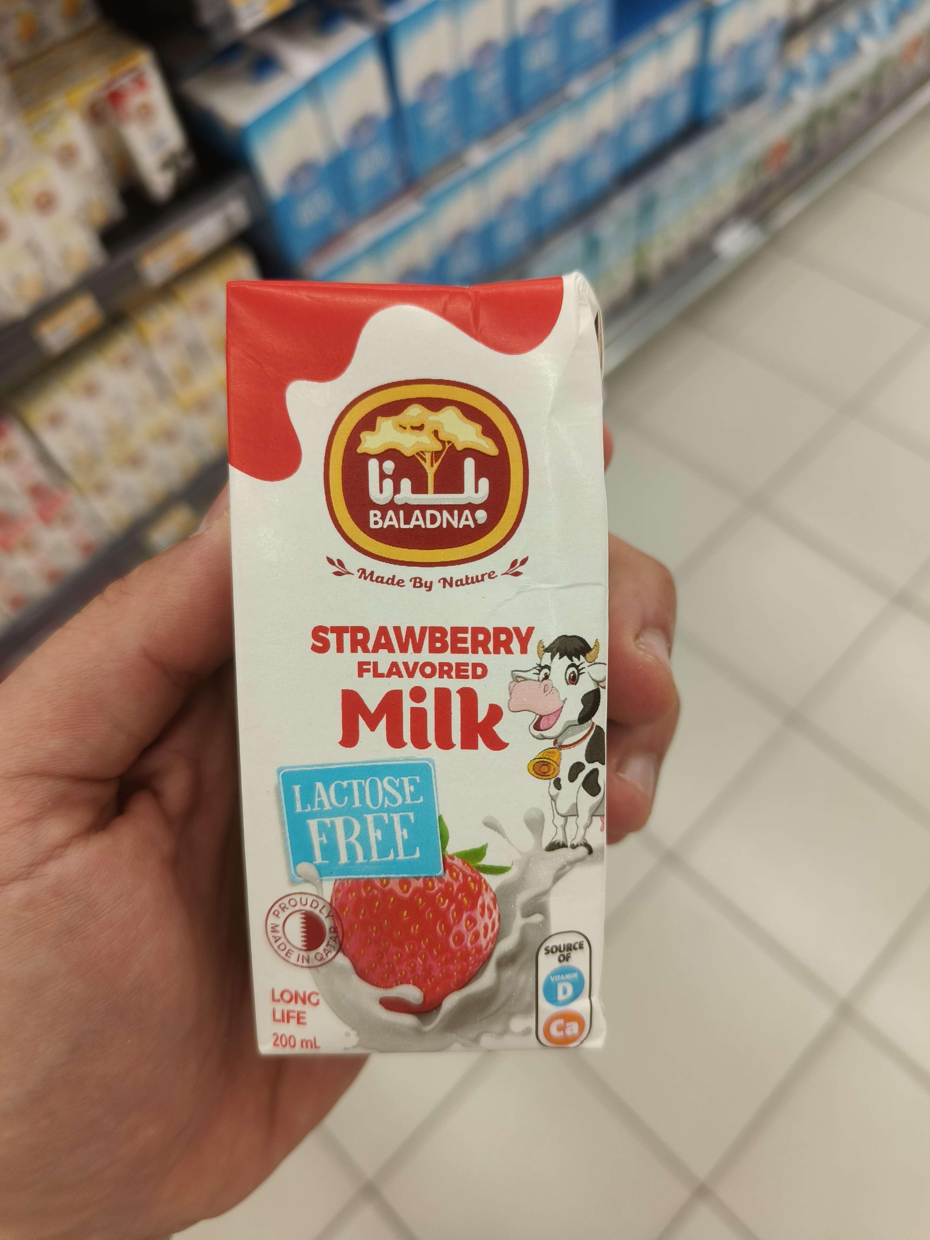 Strawberry Flavored Milk Lactose Free
