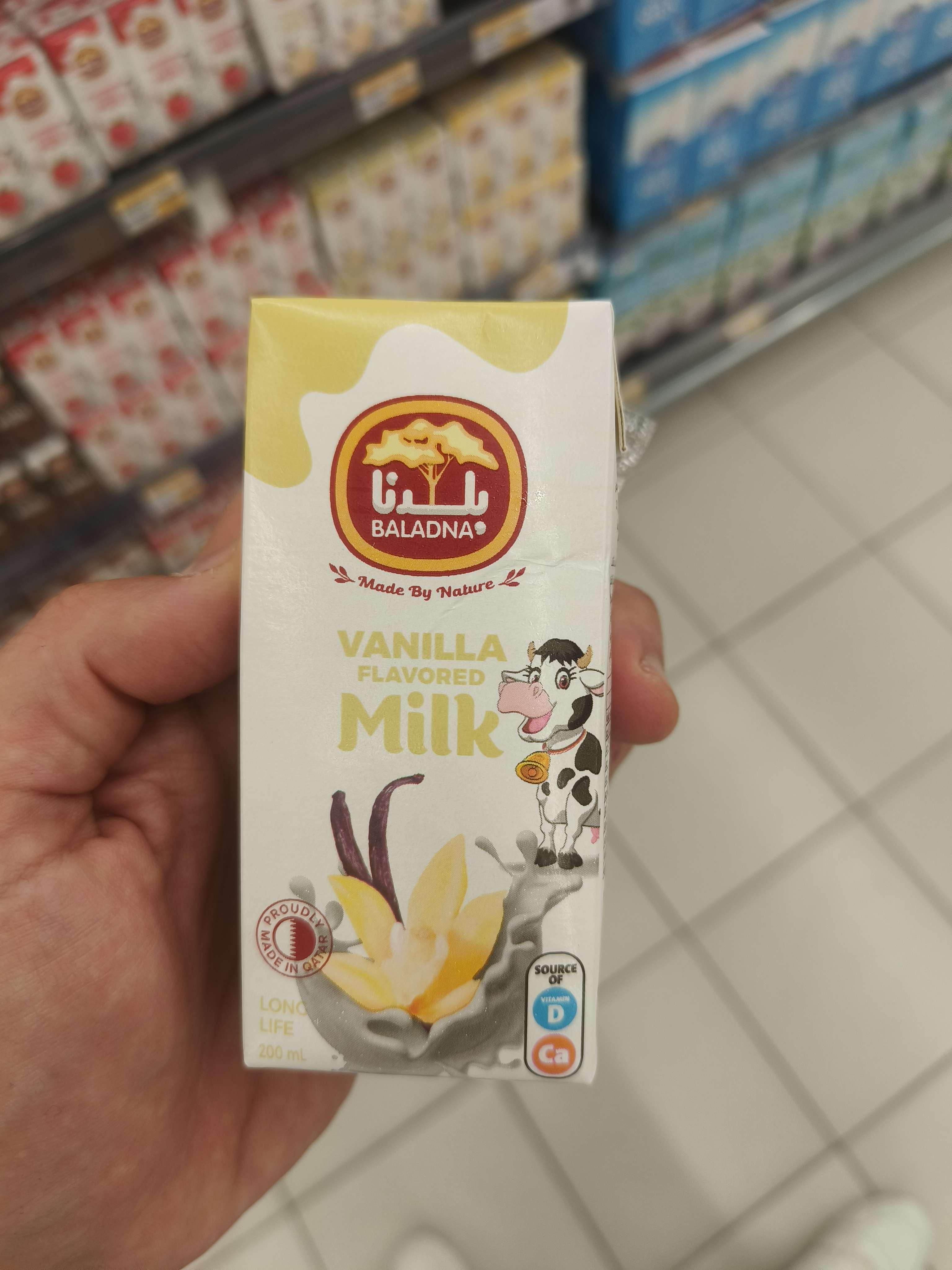 Vanilla Flavored Milk