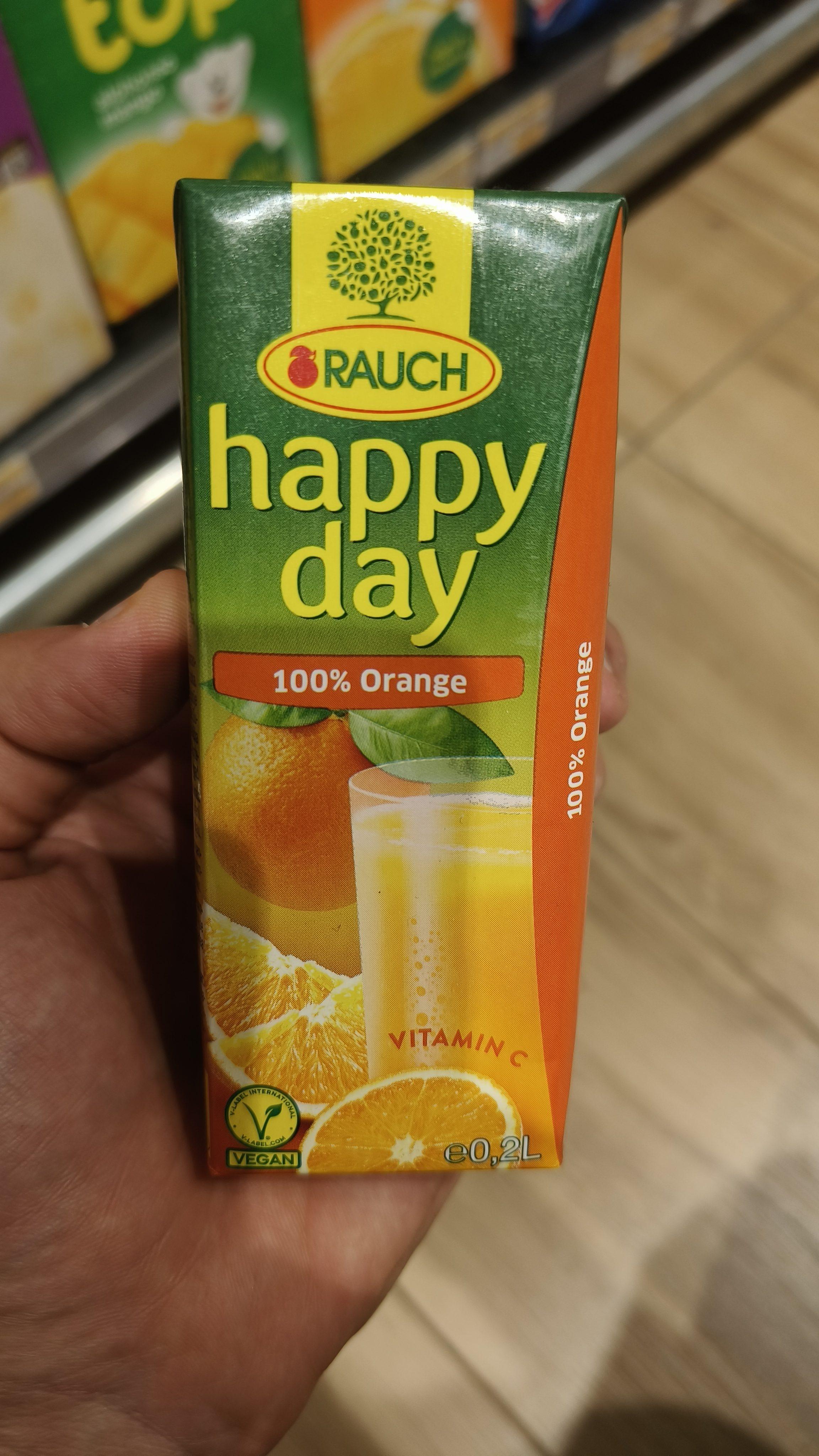 happy day 100% Orange
